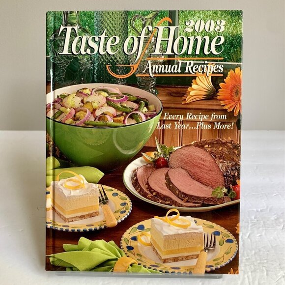 Taste of Home 2003 Annual Recipes Vintage Cookbook - Picture 1 of 6